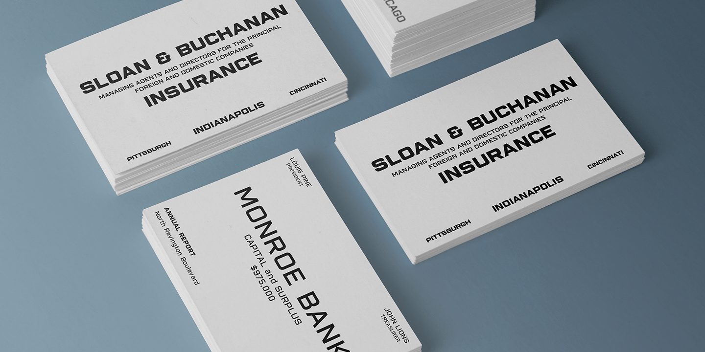 Lustra Text Font Poster #1