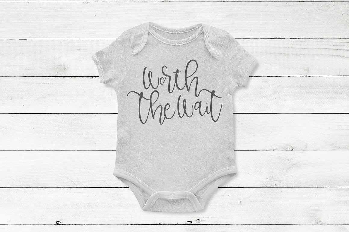 Unicorn Letters Font Poster #2
