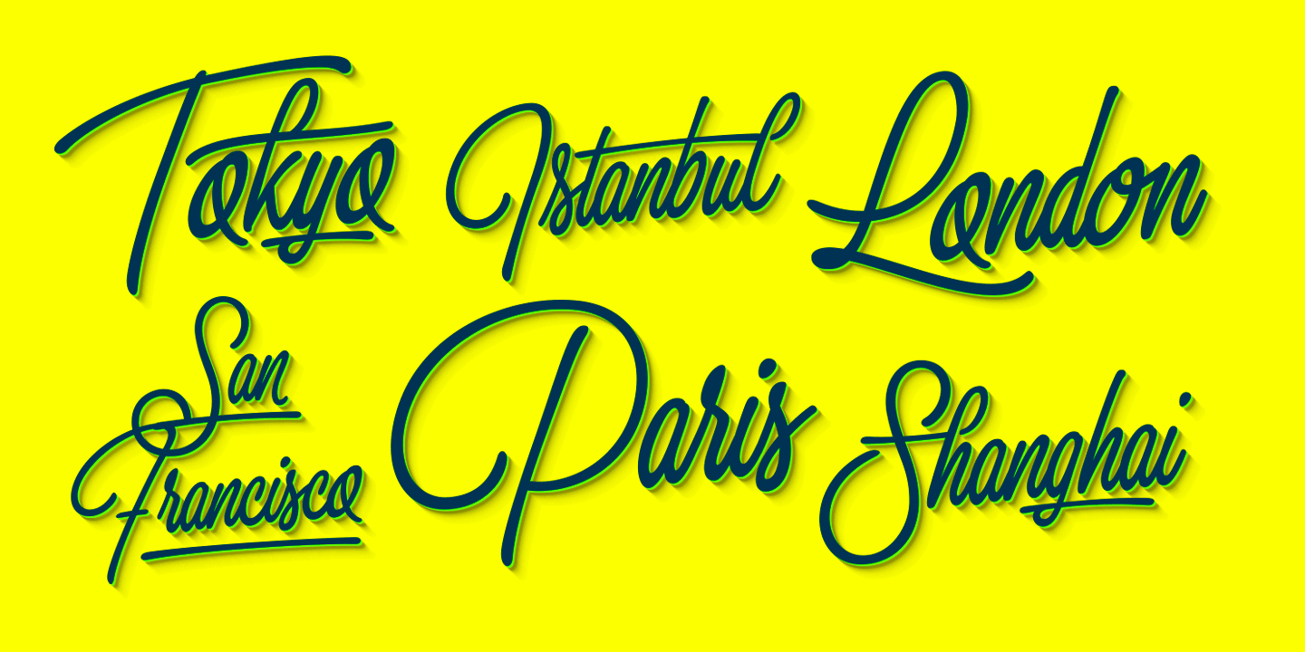 Thang Font Poster #1