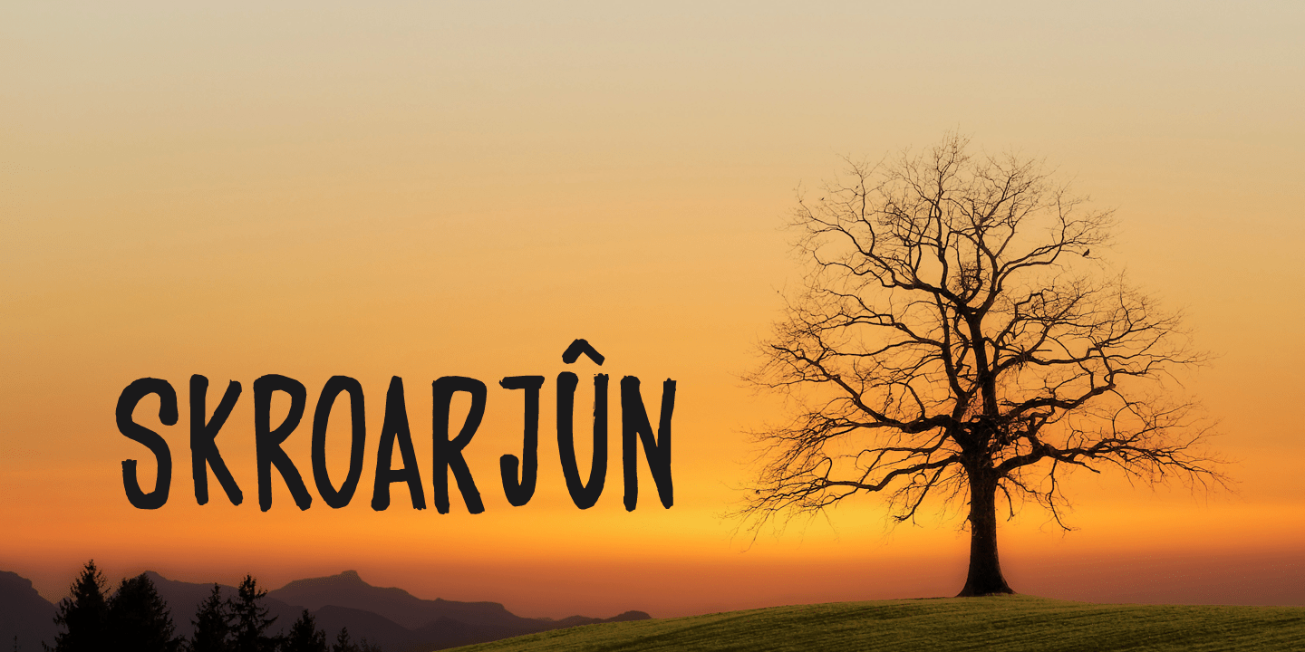 Twirrewyn Font Poster #1