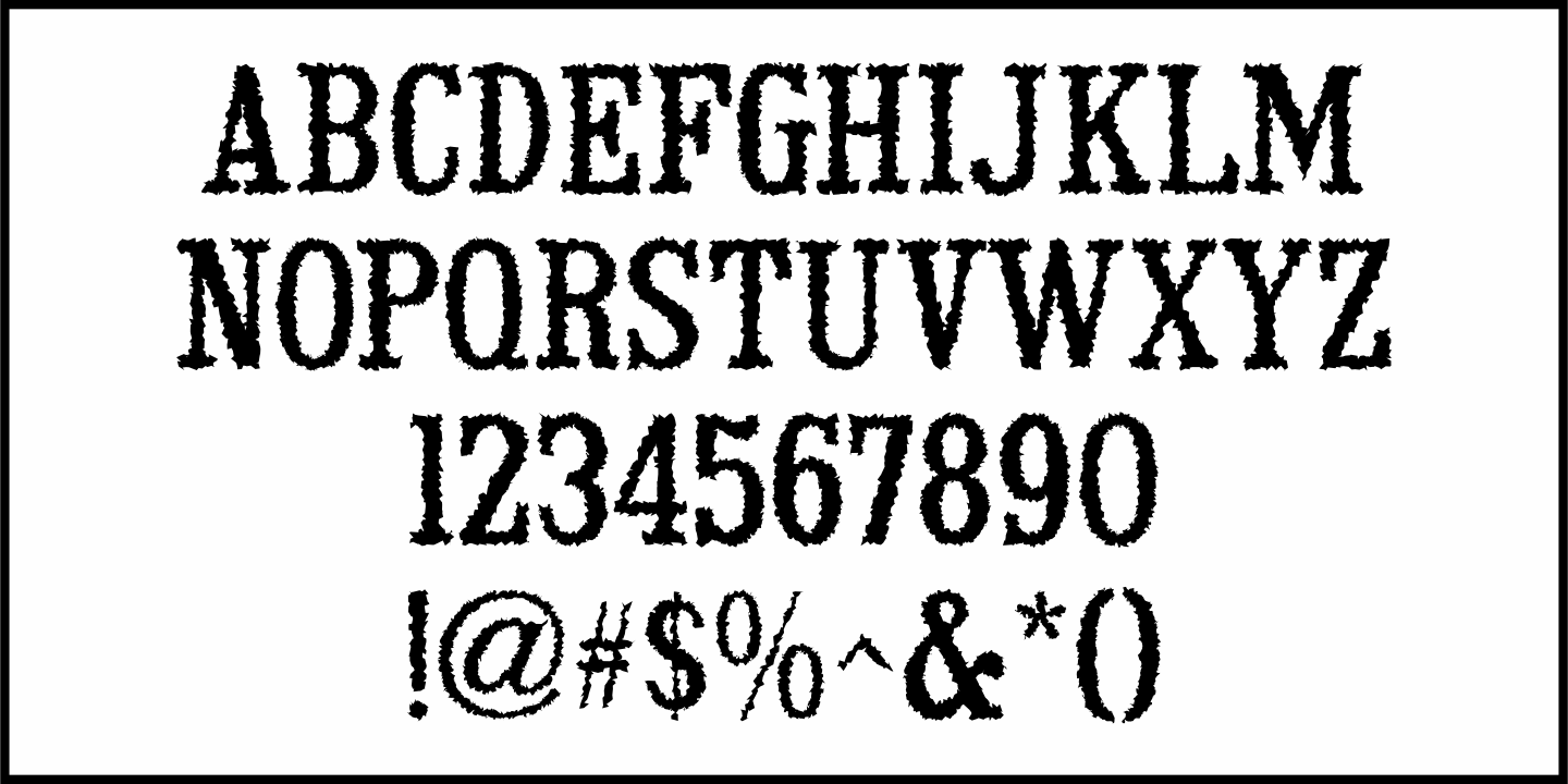Shattered Dreams Font Poster #3