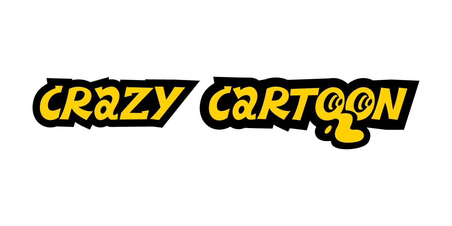 Crazy Cartoon Font Poster #1