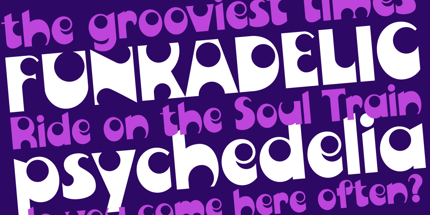 Blackhole PB Font Poster #1
