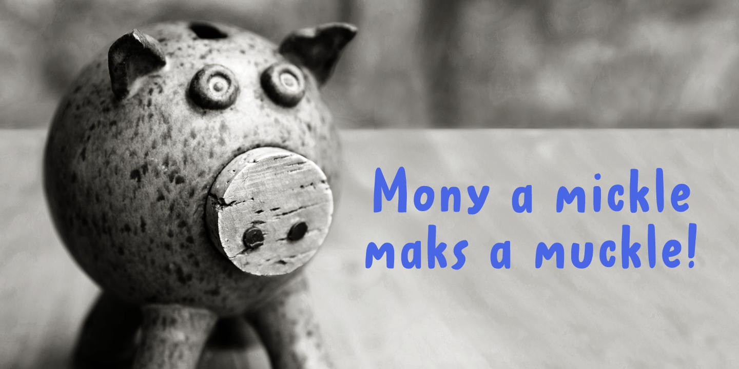 Clootie Font Poster #1