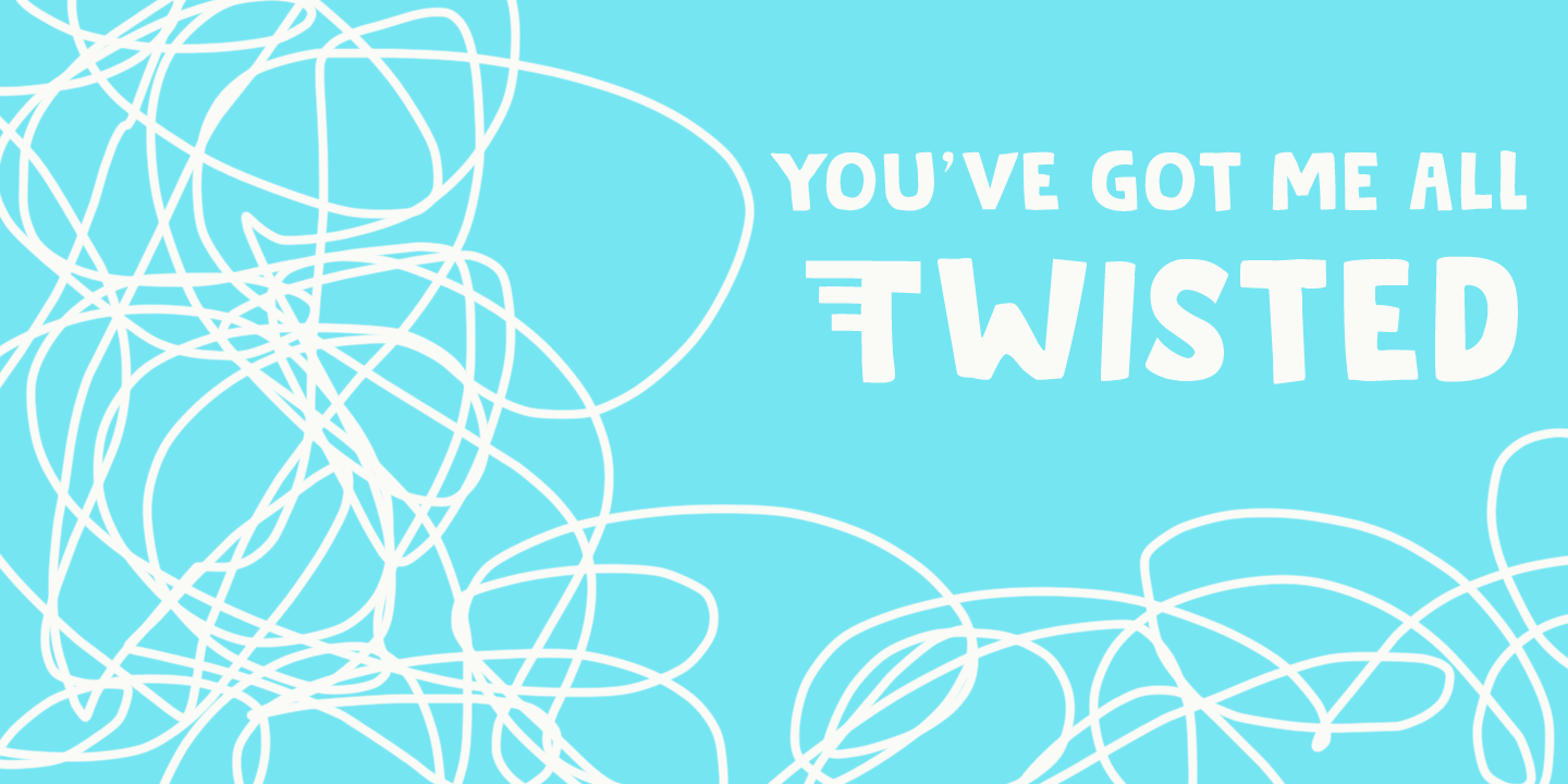 Breakfast Noodles Font Poster #2