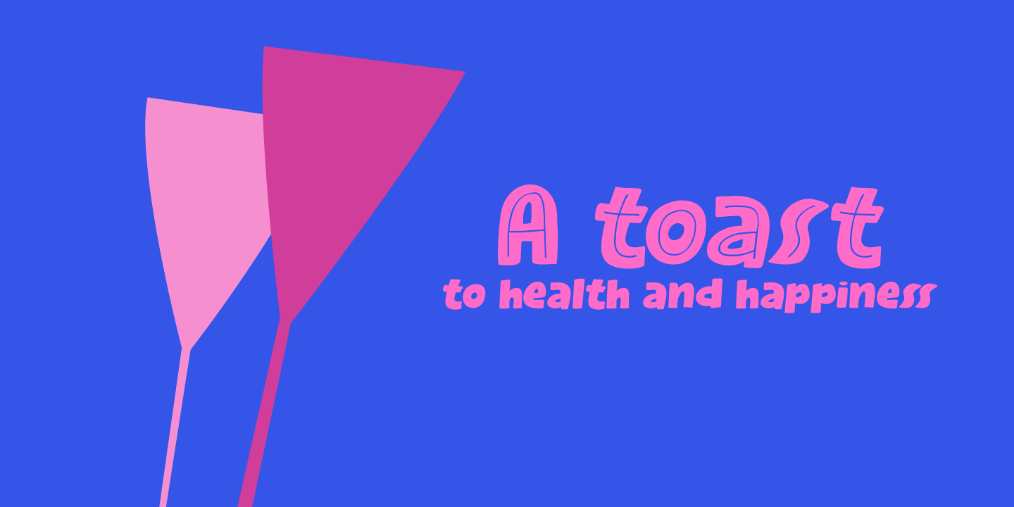 Raspberry Sherbet Font Poster #1