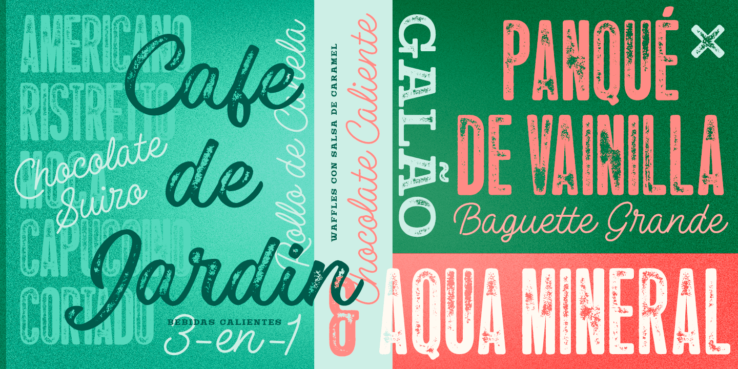 Las Palmas Font Poster #1
