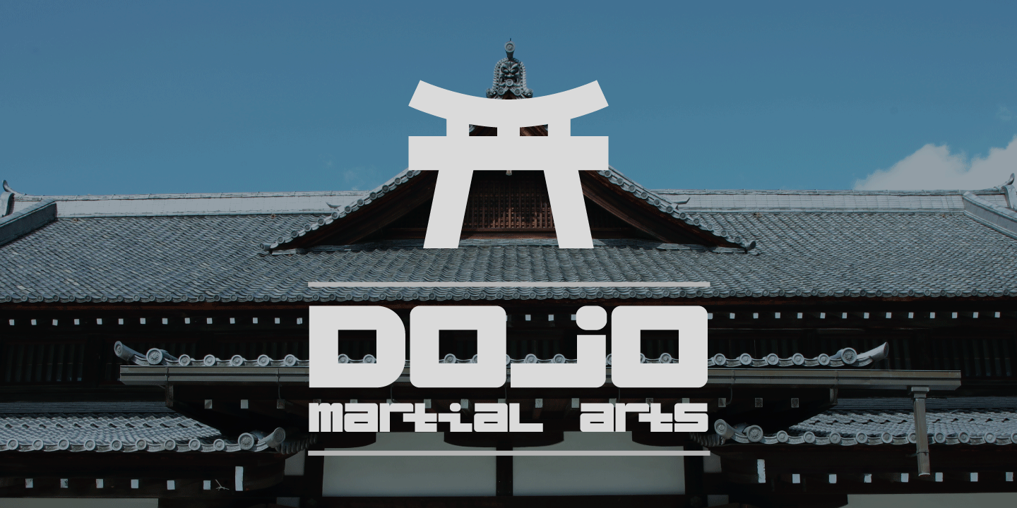 Ungap Blocks Font Poster #1