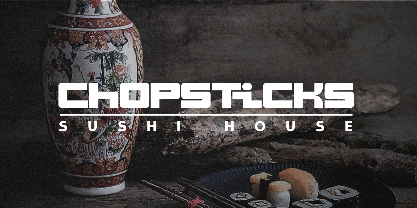 Ungap Blocks Font Poster #1