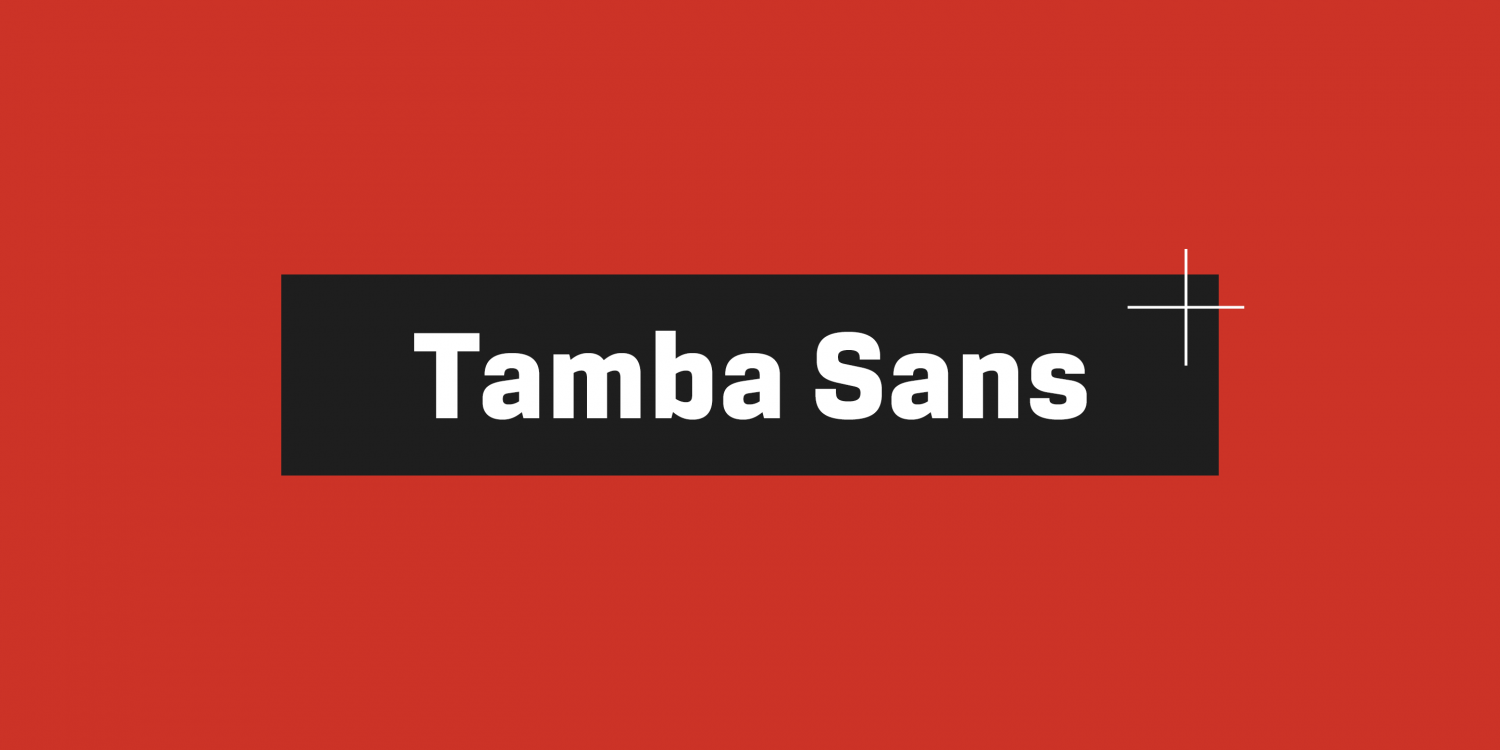 Tamba Sans Poster