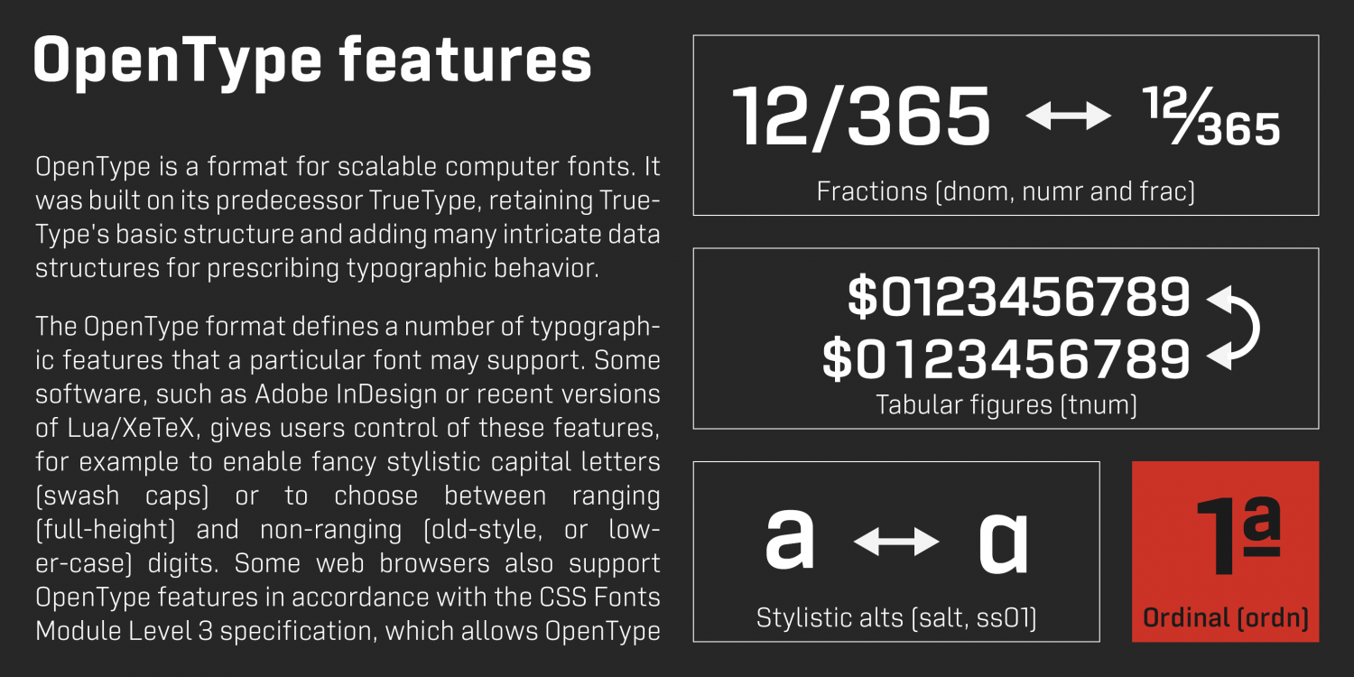 Tamba Sans Font Poster #1
