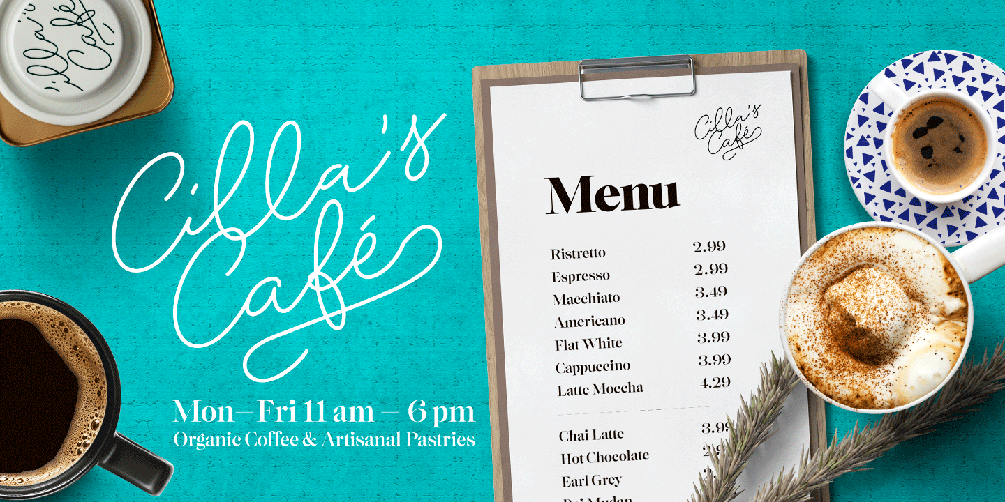 Rose Garden Deluxe Font Poster #1