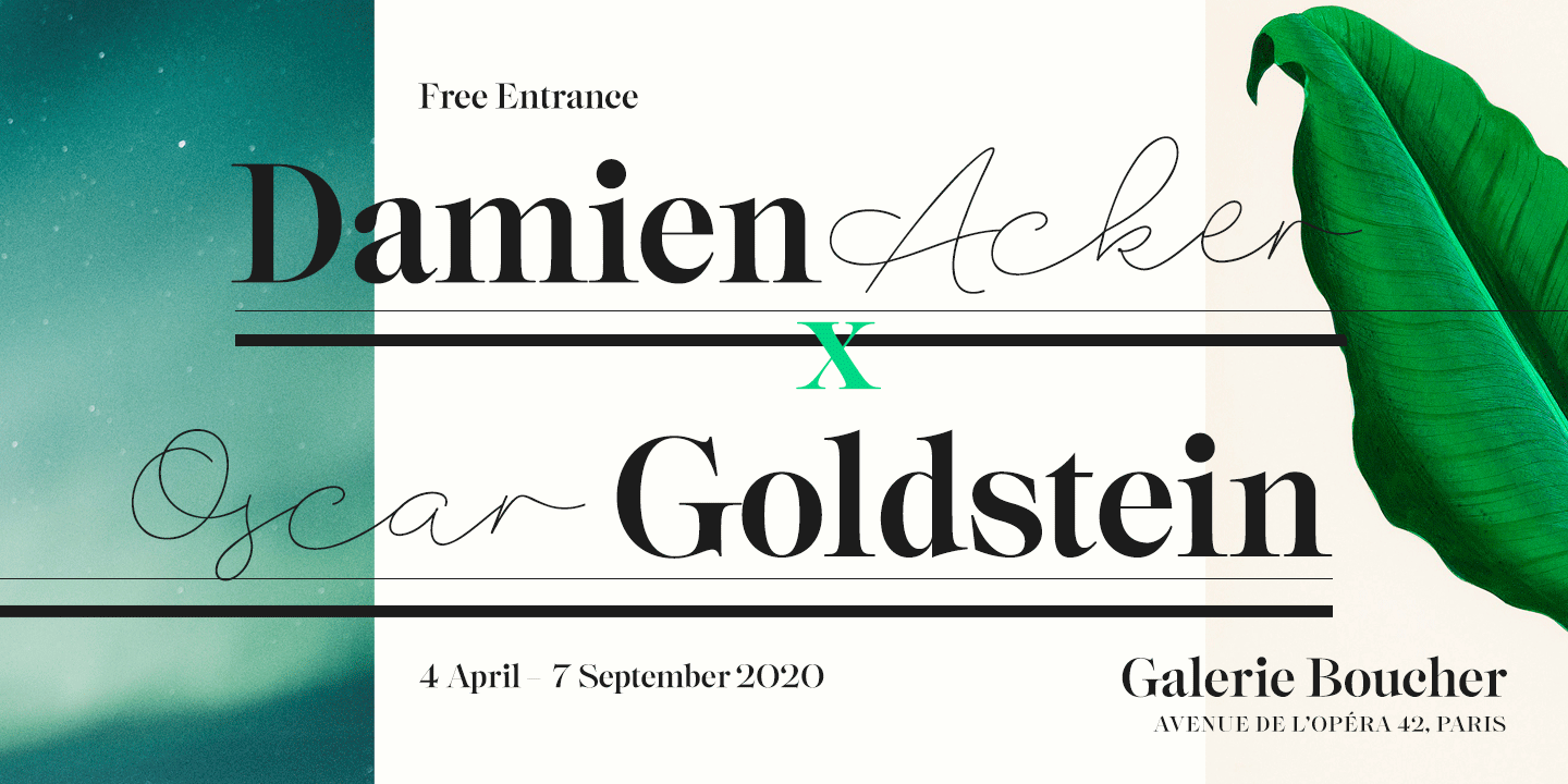 Rose Garden Deluxe Font Poster #1