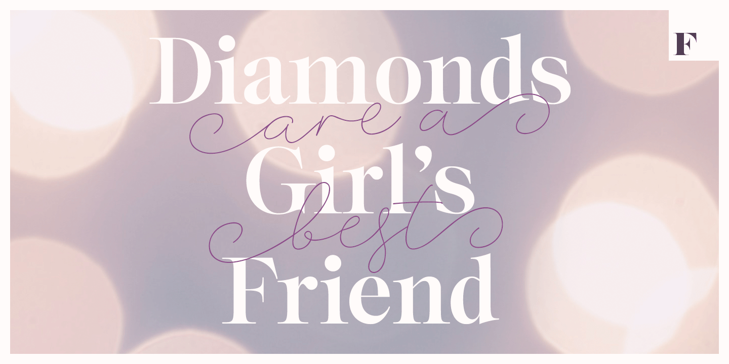 Rose Garden Deluxe Font Poster #1