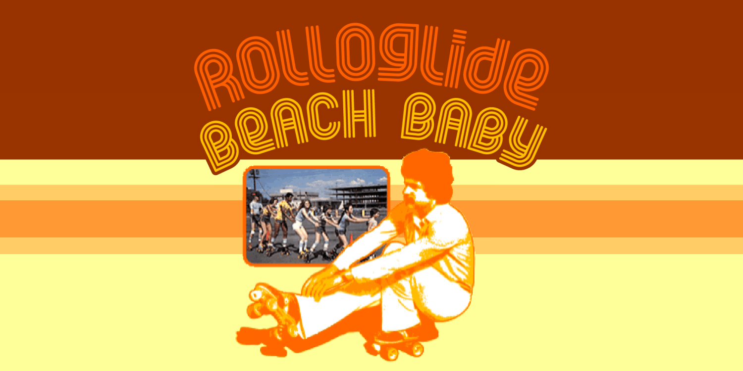 Rolloglide Font Poster #1