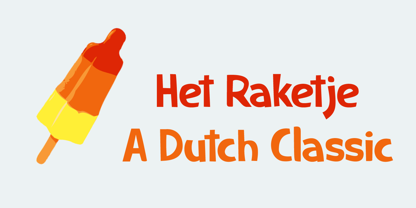 Ice Cream Man Font Poster #4