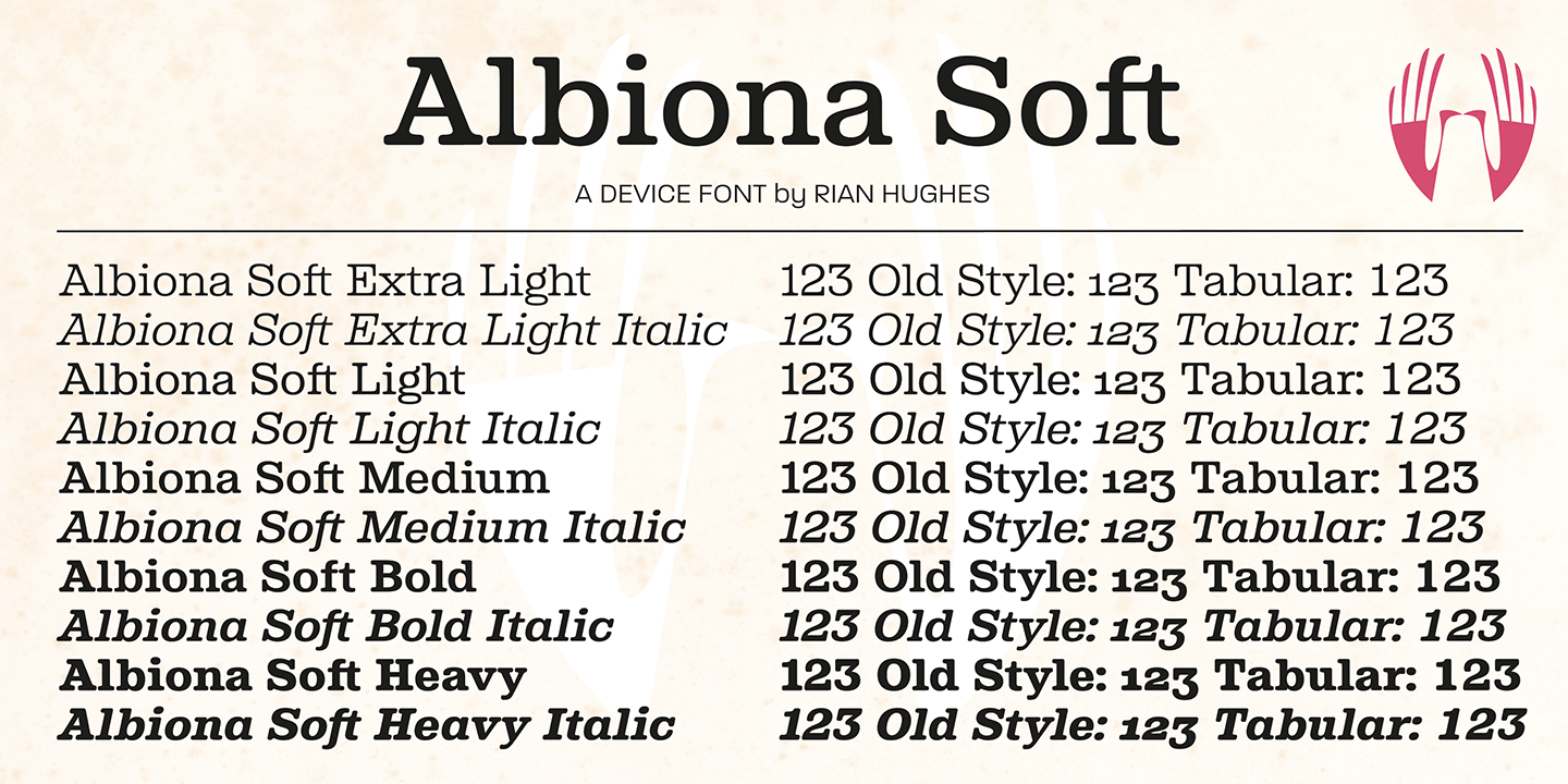 Albiona Soft Font Poster #1