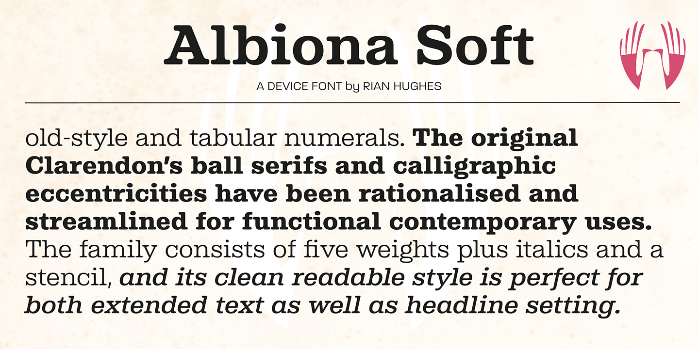 Albiona Soft Font Poster #1