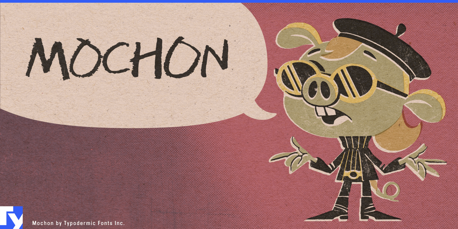 Mochon Font Poster #1