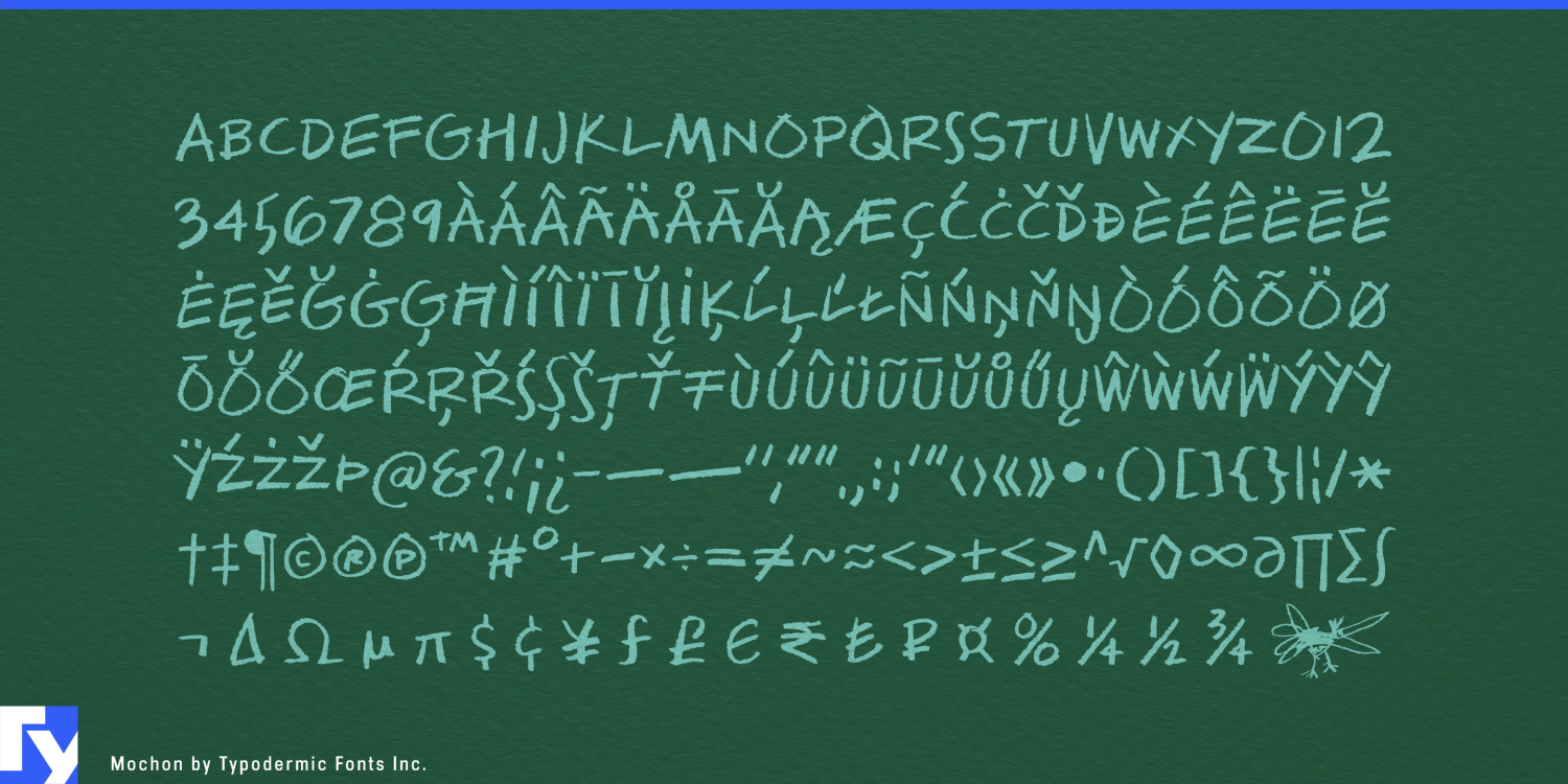 Mochon Font Poster #1