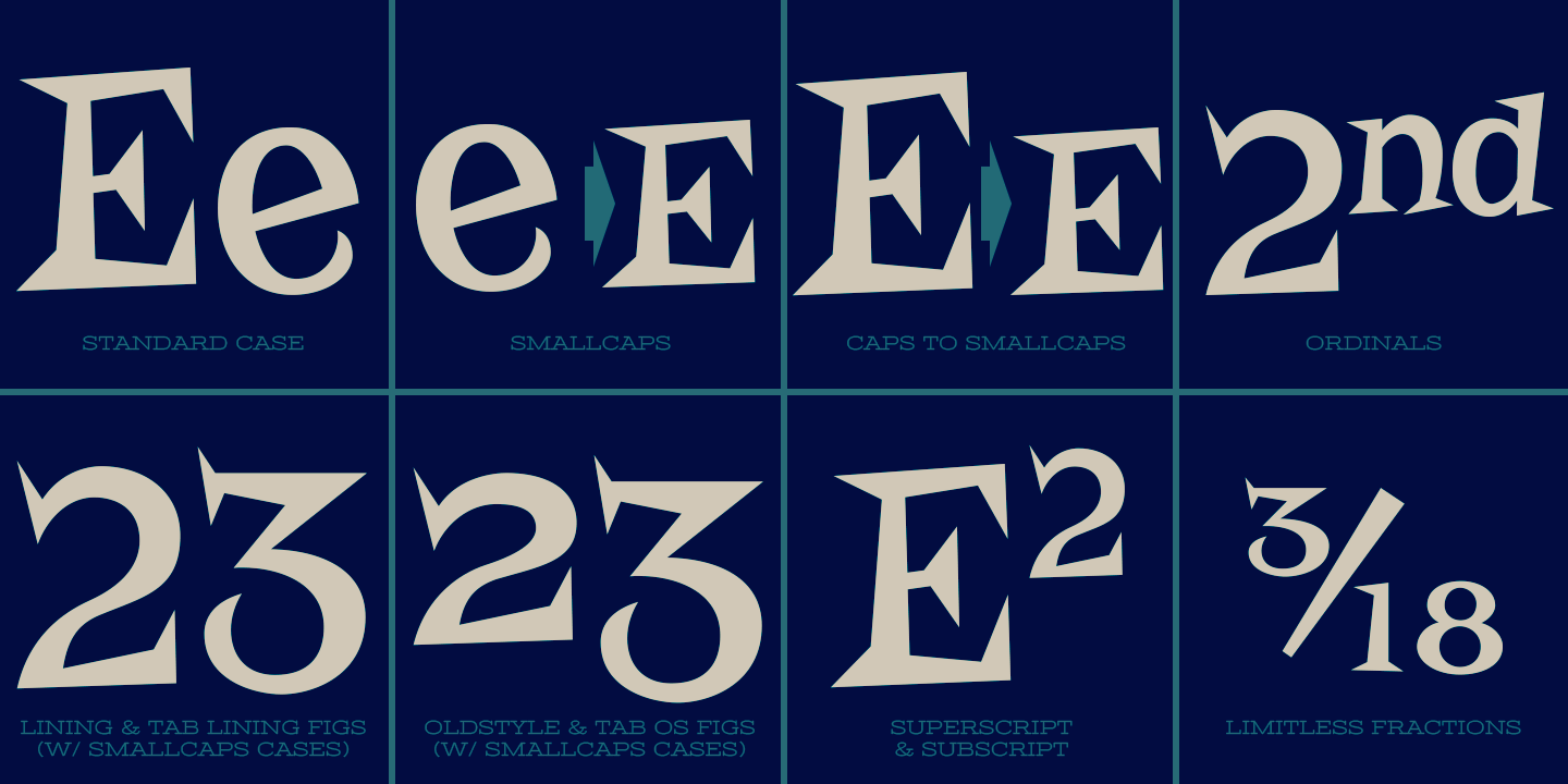 Risque Pro Font Poster #1
