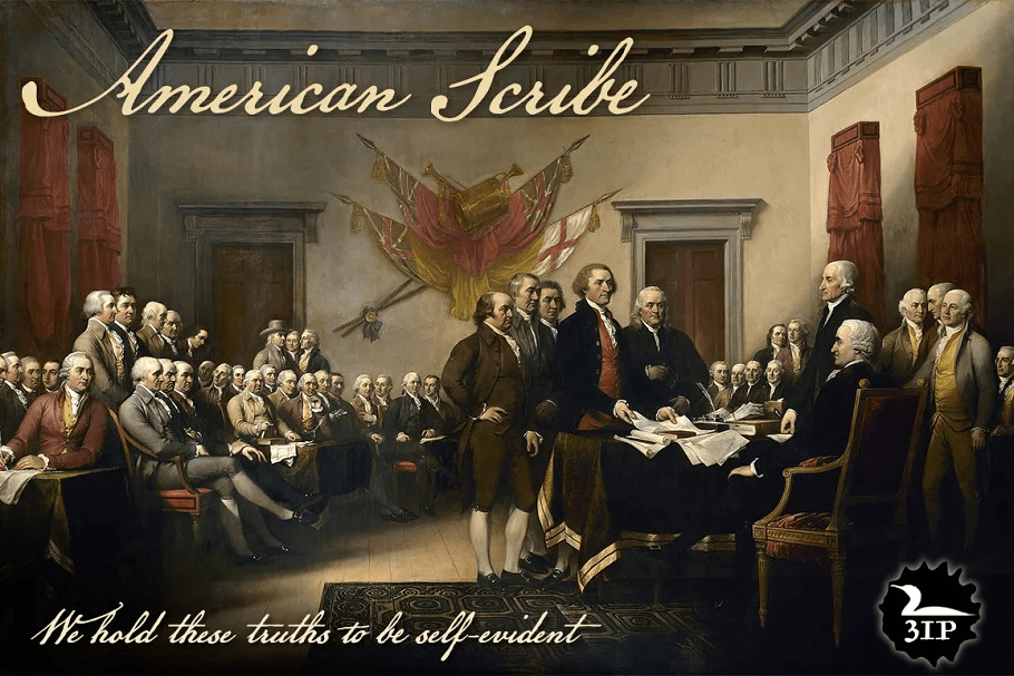 American Scribe Poster