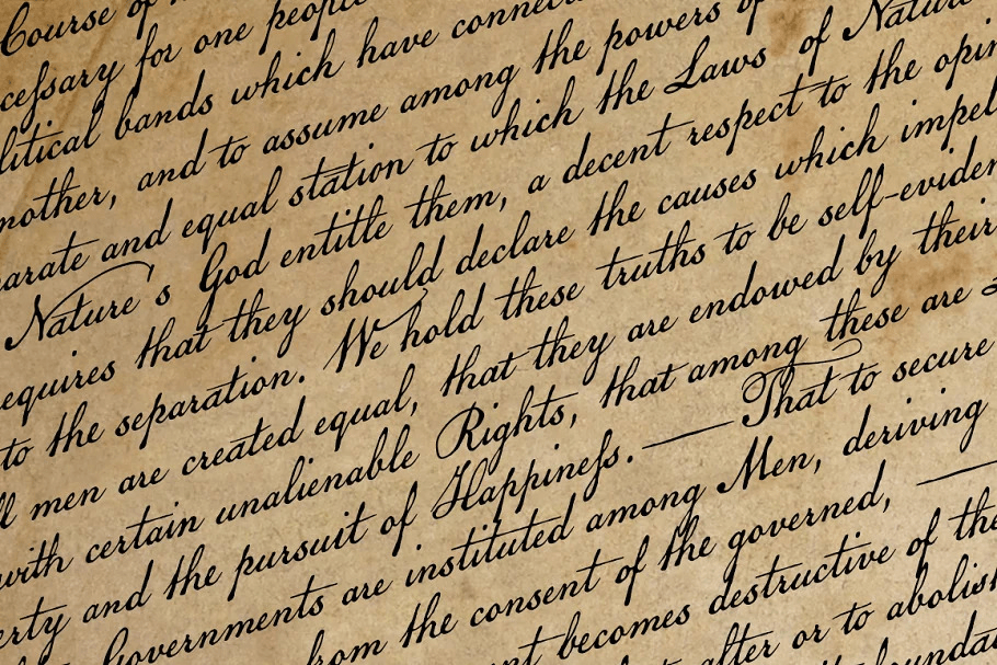 American Scribe Font Poster #1