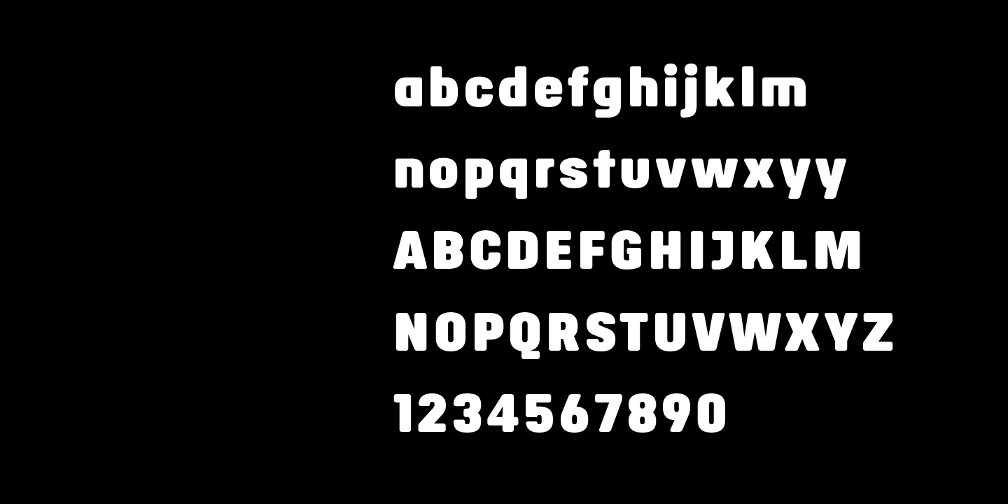 Binario Soft Font Poster #1