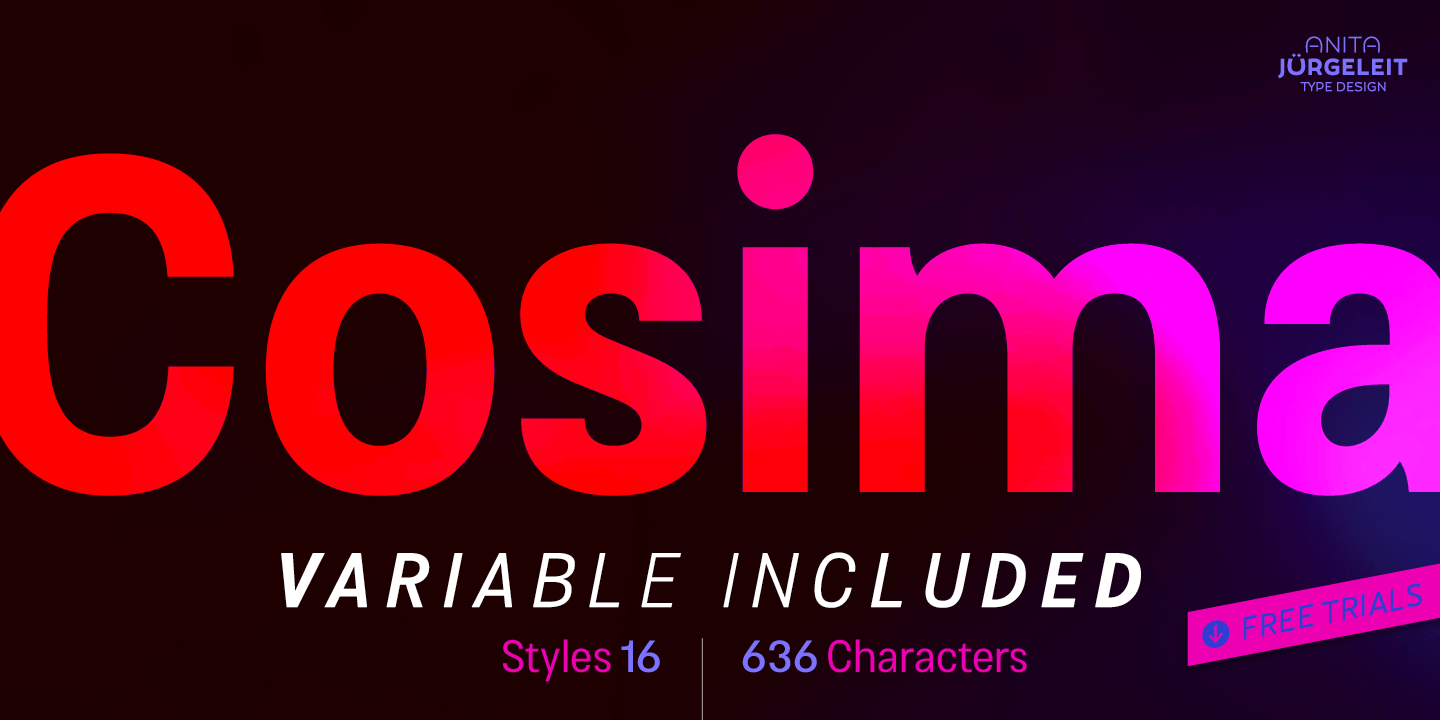 Cosima Font Poster #1