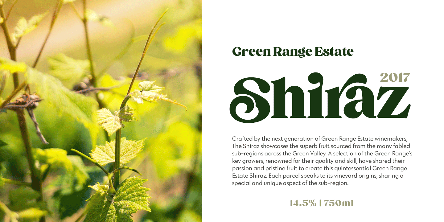 Briston Font Poster #1