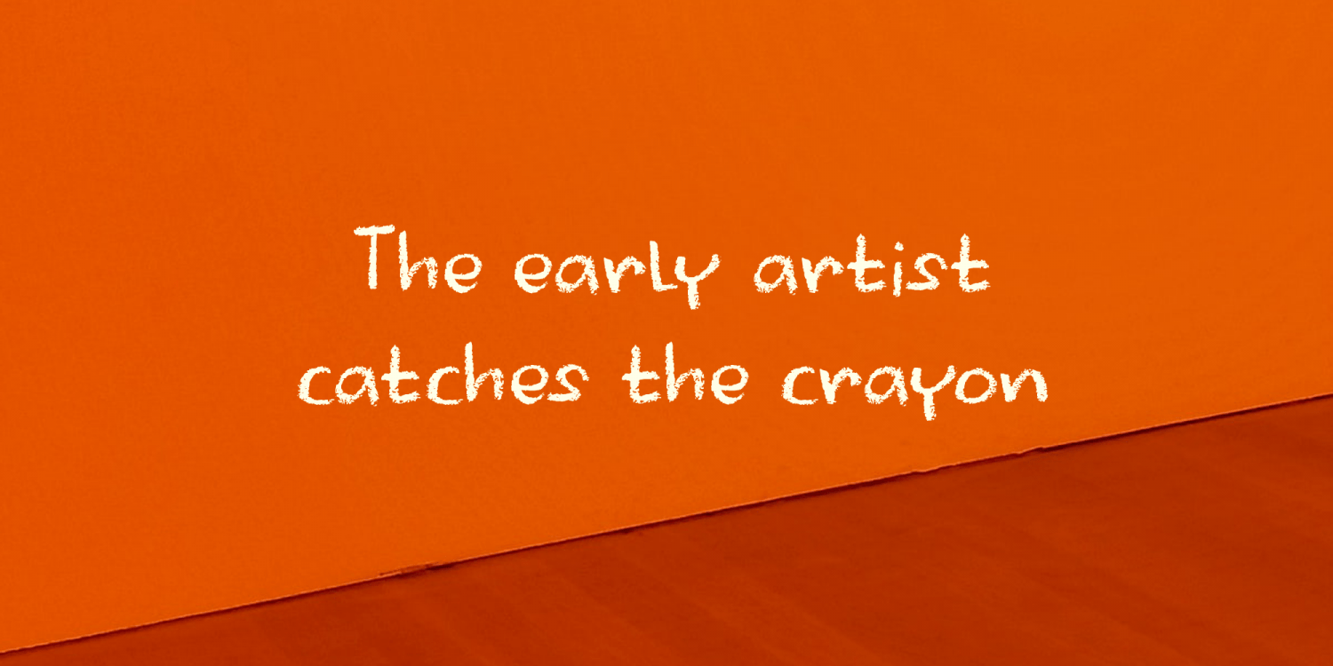 Crayon Works Font Poster #1