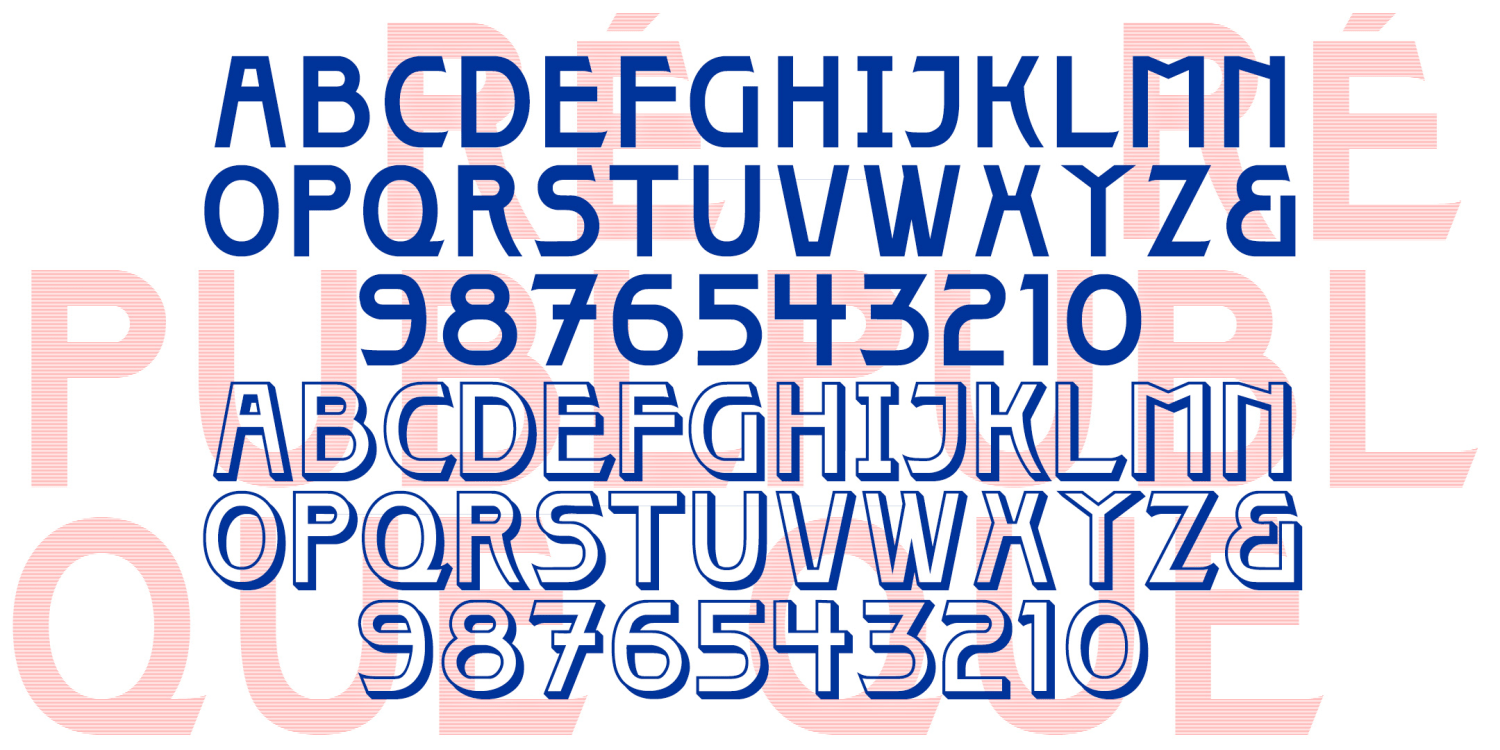 Republique Font Poster #2