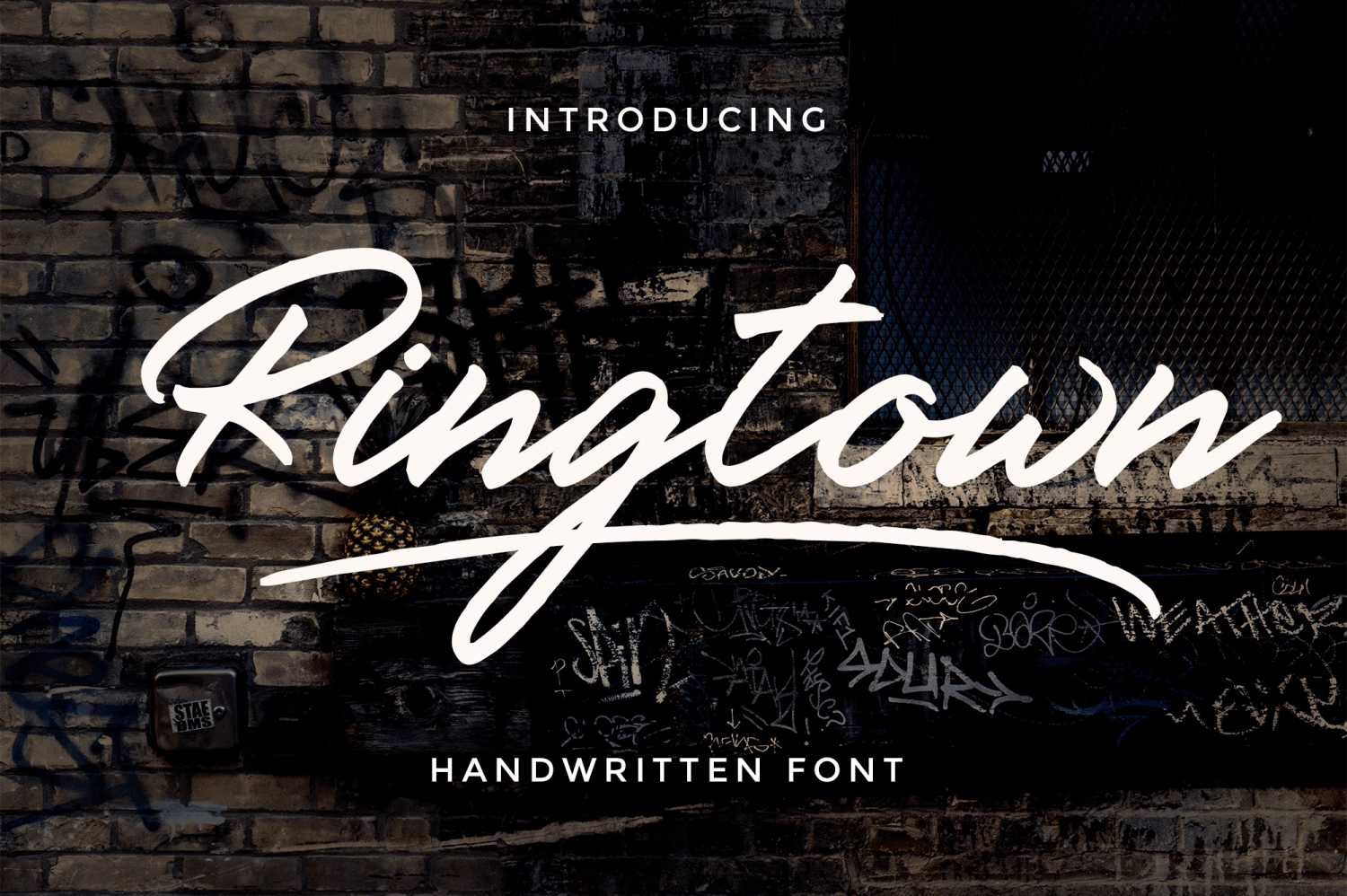 Ringtown Font Poster #1