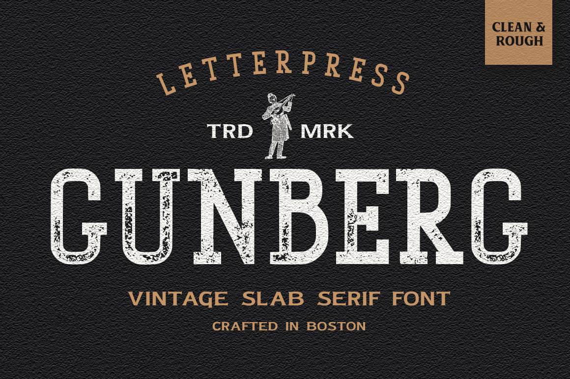 Gunberg Font Poster #1