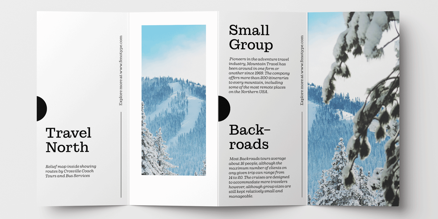 Lagom Font Poster #1