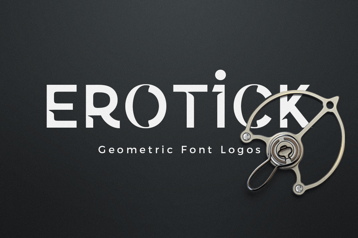 Erotick Font Poster #1