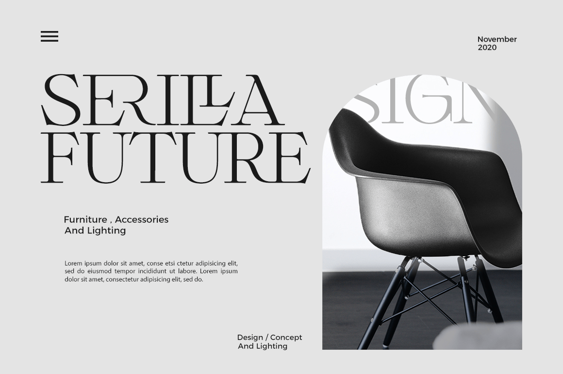 Respace Font Poster #1