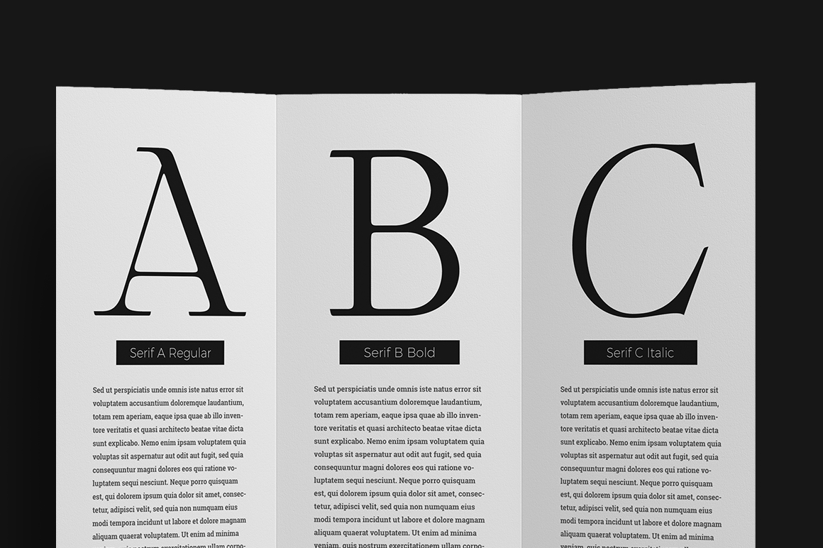 Respace Font Poster #1