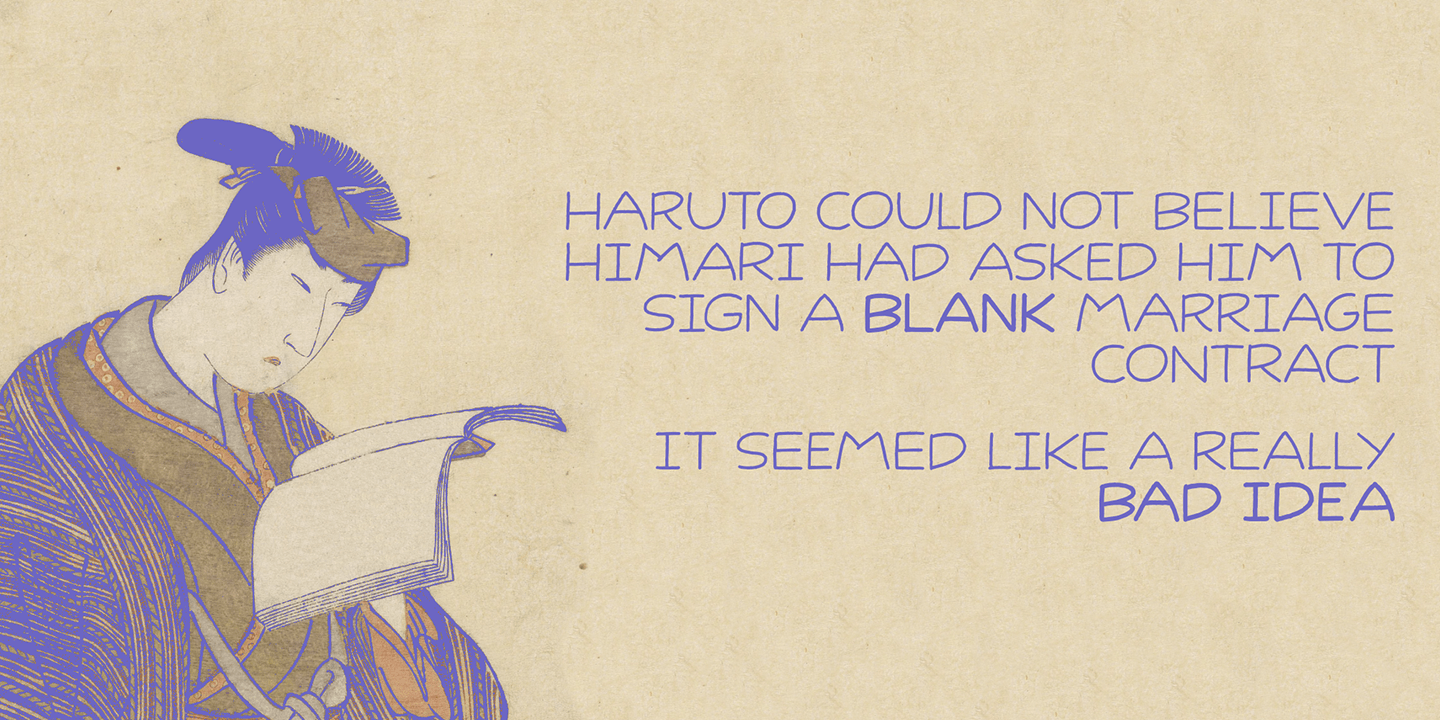 Identity Check Font Poster #1