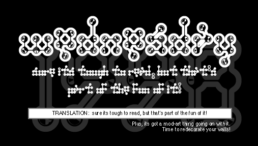 Wednesday Font Poster #1