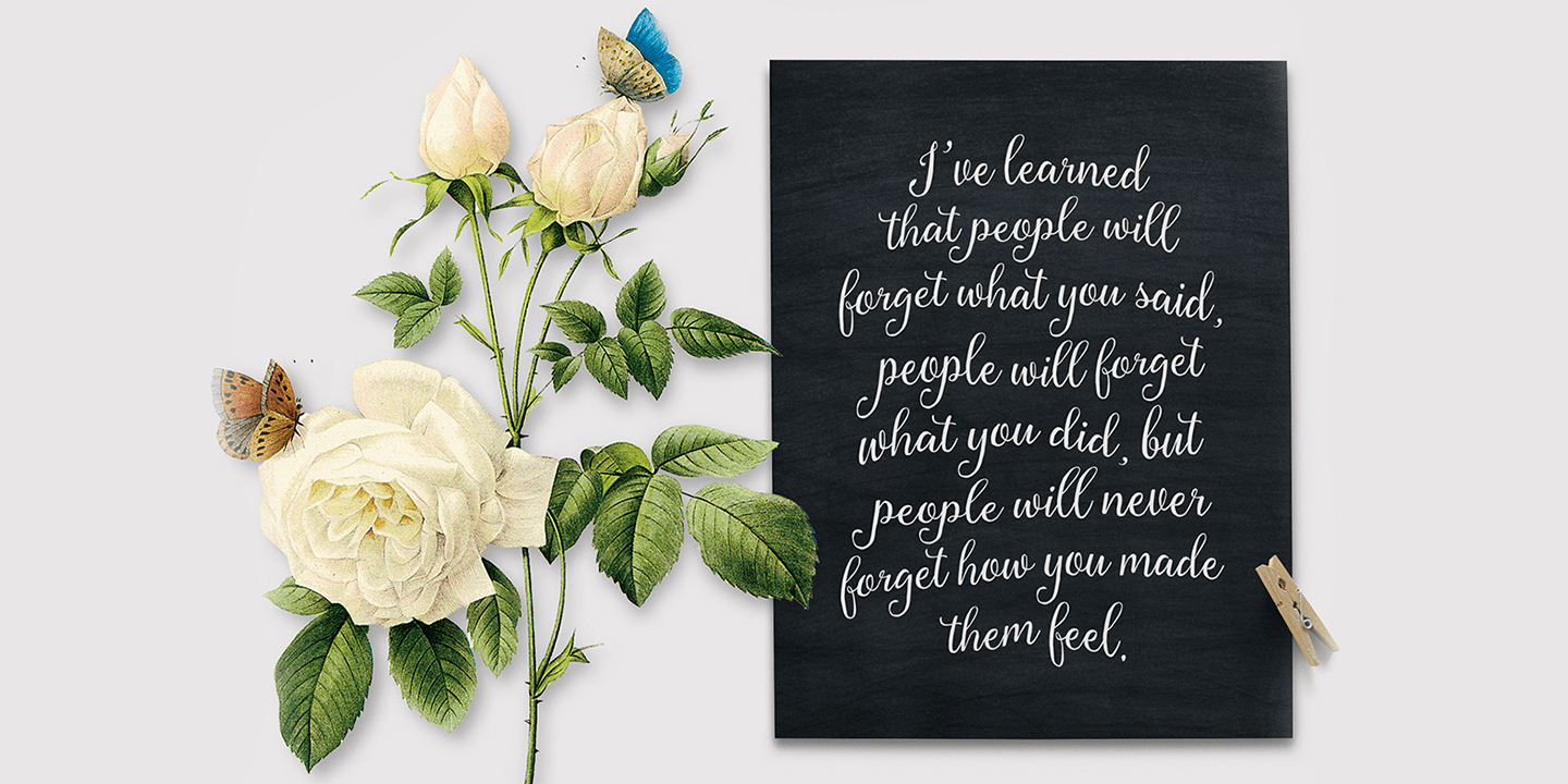 Florabella Font Poster #5