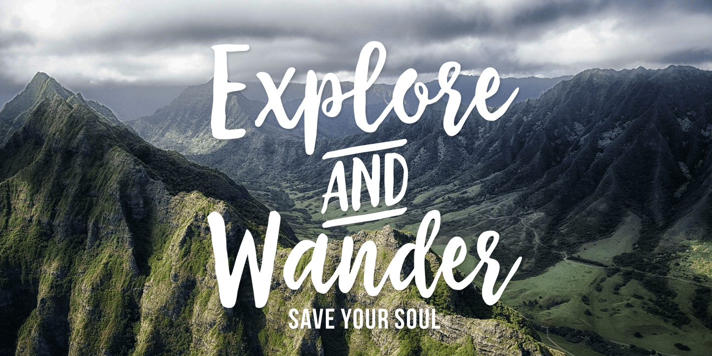 The Sweetest Thing Font Poster #1