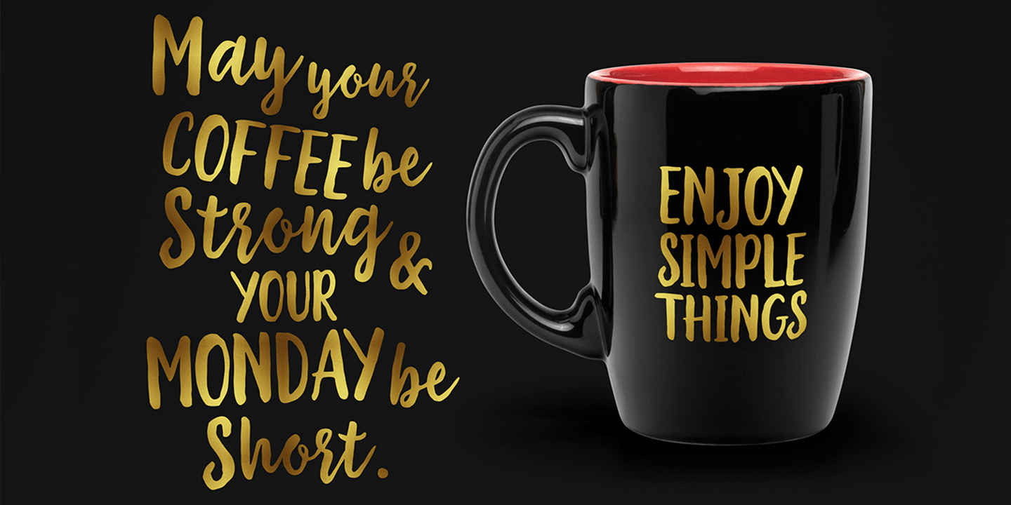 The Sweetest Thing Font Poster #1