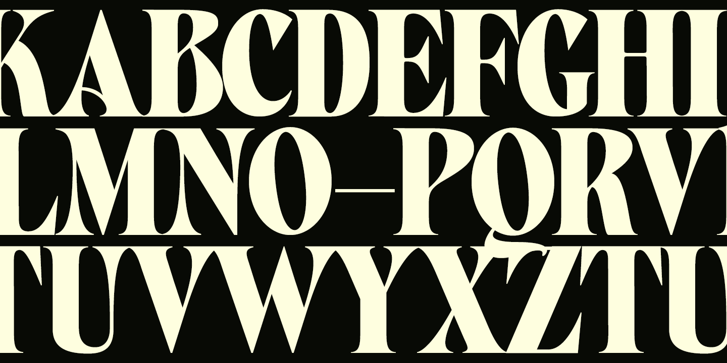 West West Font Poster #1