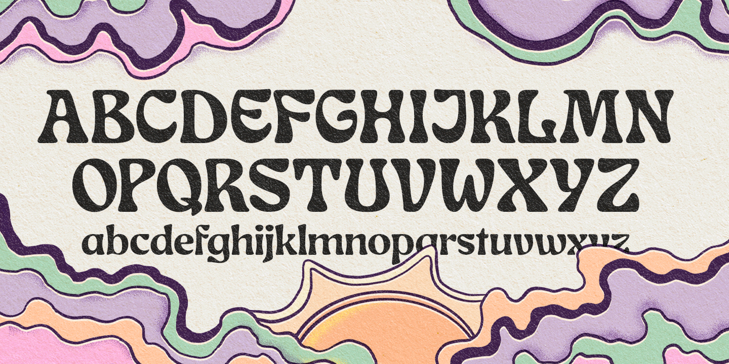 Love And Peace Font Poster #1