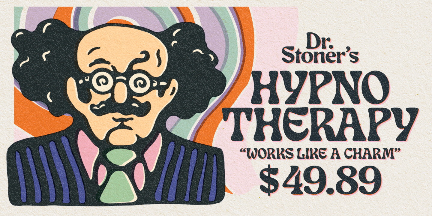 Love And Peace Font Poster #1