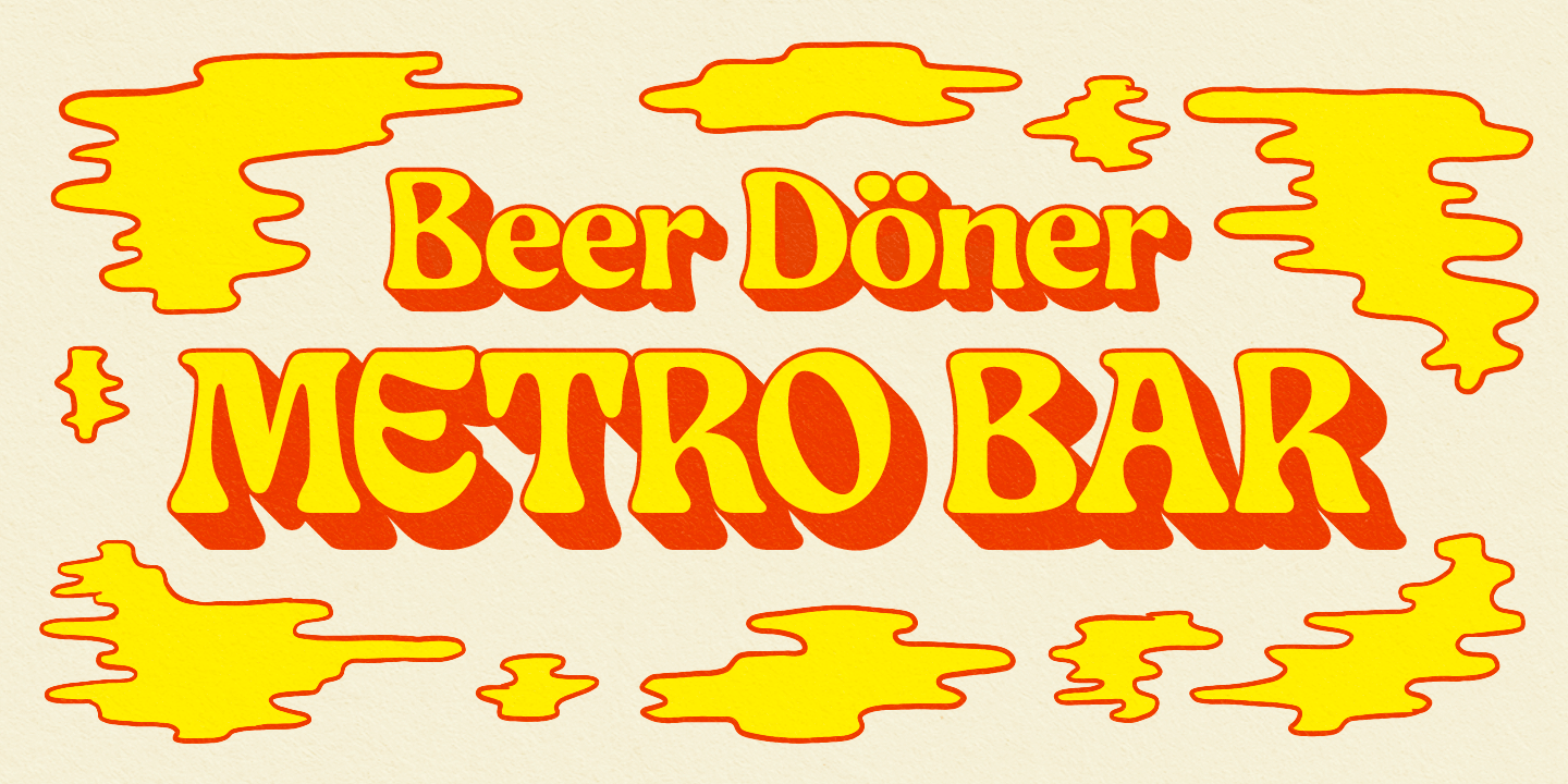 Love And Peace Font Poster #1