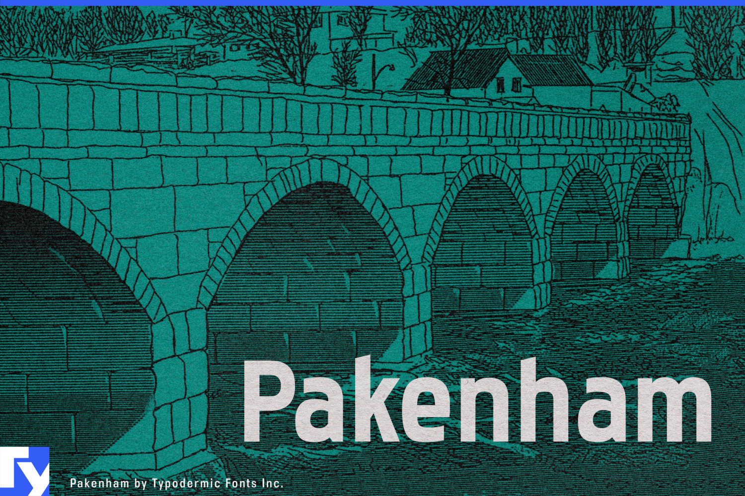 Pakenham Font Poster #1