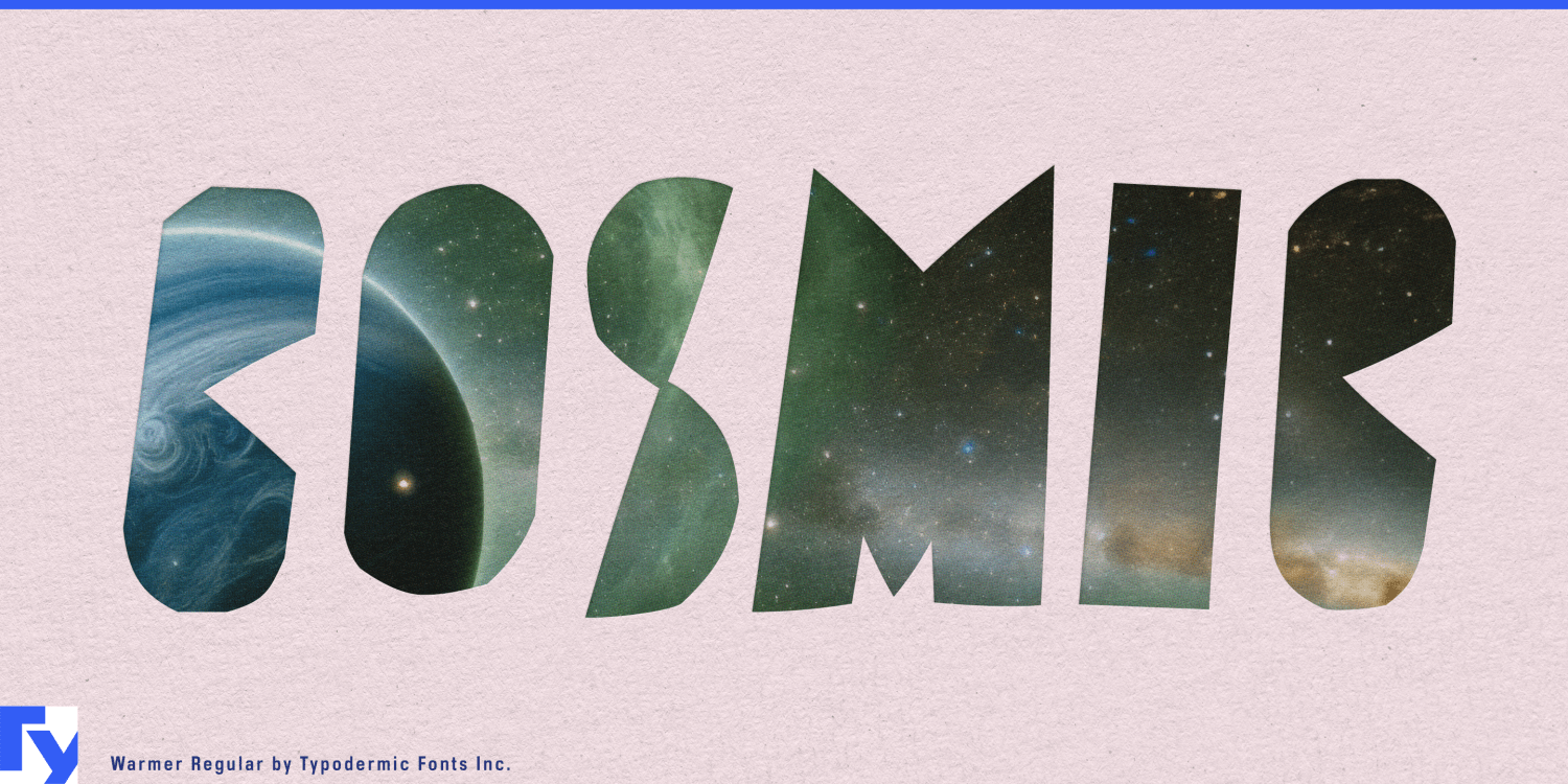 Warmer Font Poster #1