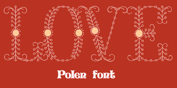 Polen Font Family Poster